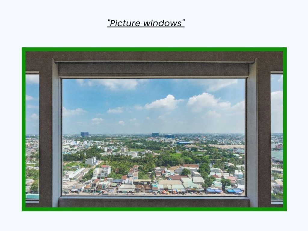Picture window