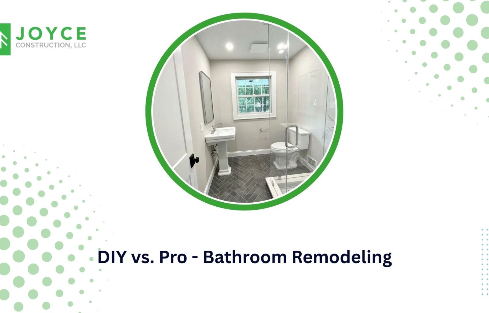 DIY vs. Pro - Bathroom Remodeling